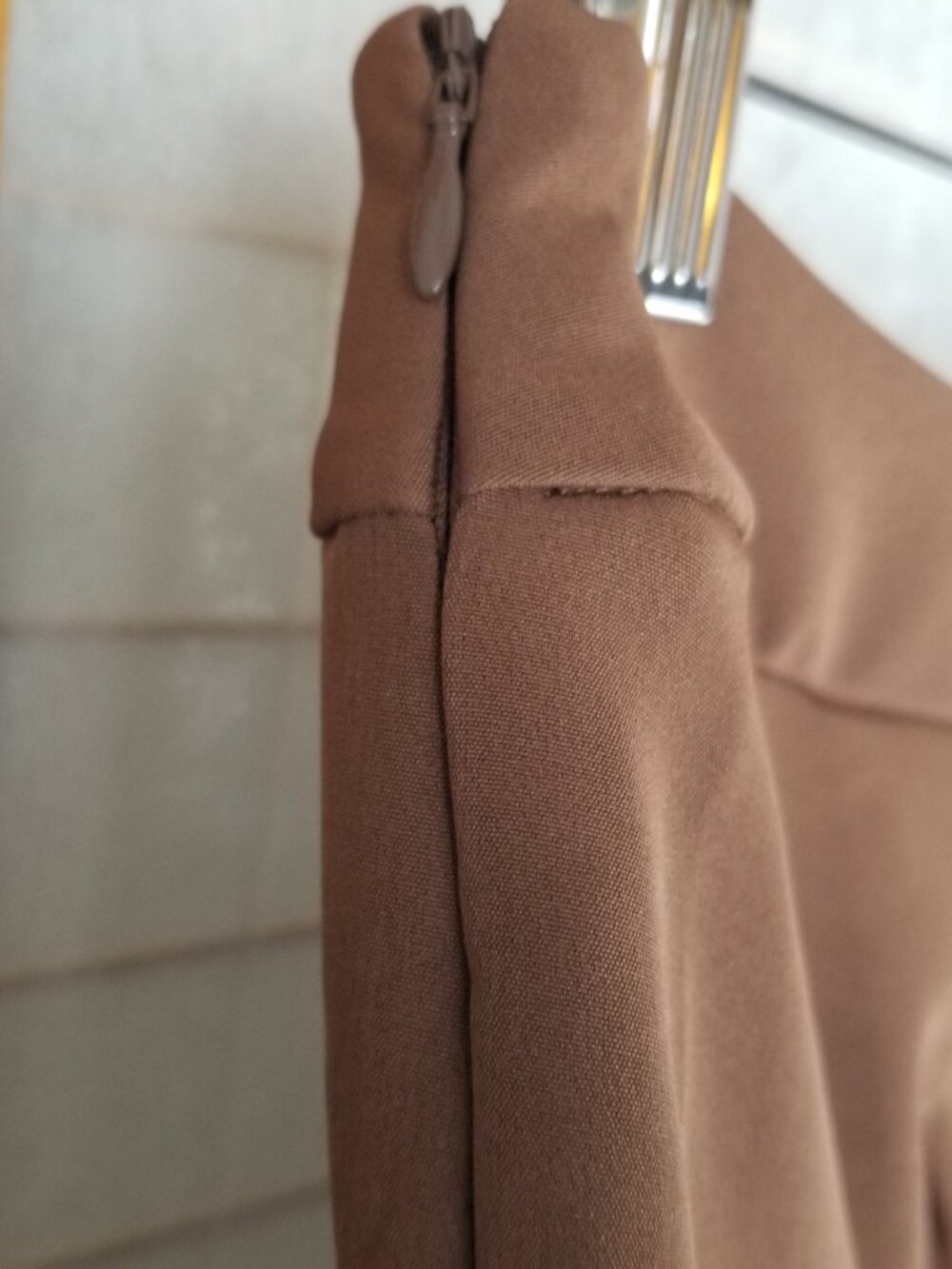 NEW Anthropologie Petra Christine Pants Brown Wide Leg Trousers Size Large NWT - Picture 10 of 10